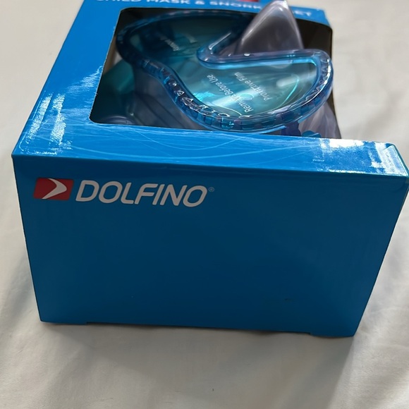 NWT DOLFINO Child Mask and Snorkel Set - Picture 7 of 7